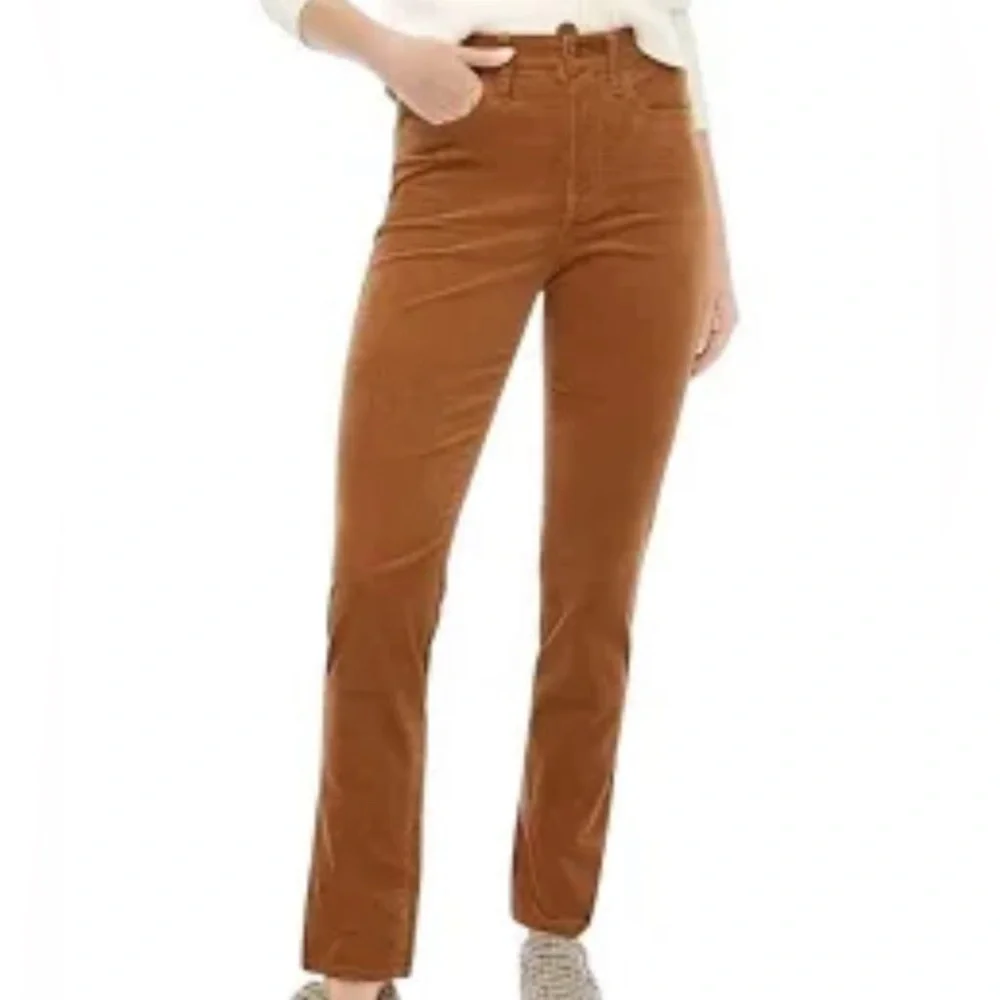 J. Crew Brown High Rise Corduroy Pants 29